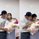 김지혜최성욱, 응급 출산 18일만 첫째 <b>퇴원</b>…"드디어 안아본 내...