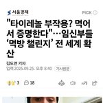 "타<b>이레</b>놀 먹어서 증명한다"임신부들 먹방 챌린지 전 세계 확산