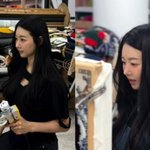 “체력<b>소모</b> 장난 아냐” 46세 김사랑, 작업실서 포착된 집중 모드[SCin스타]