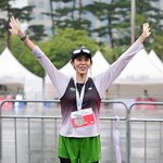 [모두드루와] 유이, 10km 완주에 만세[포토엔<b>HD</b>]