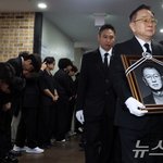 '故전유성 노제 참석' 박준형 "뜻 받들어 모든 국민들께 웃음...