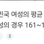 여자 <b>평균키</b>, <b>평균</b>몸무게