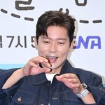 [포토] 김대호 '먹을 생각에 행복'