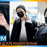 방탄소년단 ‘<b>RM</b>’, 앤딩은 달달한 손하트️ (입국)[뉴스엔TV]