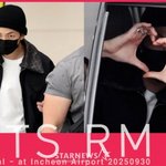 [19] BTS <b>RM</b> '즐겁게 마치고 왔어요~' [영상]