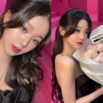 역시 장원영, 비현실적 인형 미모 추가요…화려한 꽃다발도 기 죽겠어