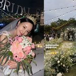 적재허송연, 꽃으로 장식된 <b>야외</b> 결혼식..레이디제인 "아름다워"