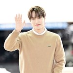 [현장포토] "두근두근, 설렘"…카이, <b>스윗</b>한 출국