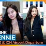블랙핑크 ‘제니’ 멋쁨 가득한 젠득 런웨이 (출국)[뉴스엔<b>TV</b>]