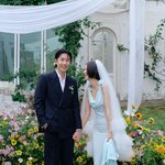 김나영마이큐, 4년 열애 끝 결혼…김소현·<b>김원희</b>도 축하 릴레이 [해시태그]