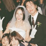 [드루와] 김나영마이큐, 결혼식 현장..두 아들과 나란히 "발맞추어...