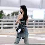 아이브 장원영, 가을햇살을 맞으며 출국[TEN포토]