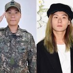 긴 생머리 자르고 낯선 군복 비주얼…"조기 <b>진급</b>" [엑's 이슈]