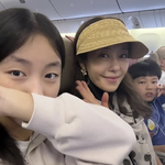 이지현, 두 자녀와 힐링 여행…미용사로 새 <b>출발</b> 후 첫 가족여행