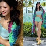 박주현, 교통사고에도 빛난 ‘무쇠소녀’…푸꾸옥 물들인 우아한 웨이브...