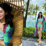 박주현, 복근 이 정도였어? 복싱으로 완성된 비키니 자태