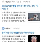 <b>환율</b> 방어  하면 할수록