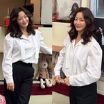 [드루와] 김희선, 모친상 일주일 만에 현장 복귀…블랙 앤 화이트로...