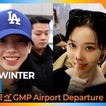 <b>에스파</b> ‘<b>카리나</b>·<b>윈터</b>’, 오늘의 ‘지민정’ 미모는 비밀! (출국)[뉴스엔TV]