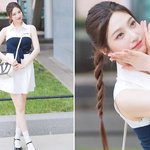 래퍼 크러쉬 여친 조이 맞아? “쌍커풀 짙어져” 확 달라진 비주얼에...