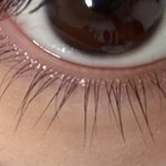 나 언더속눈썹 개긺