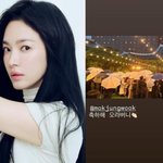 민폐하객’ 송혜교 “축하해 <b>오라버니</b>” 빗속 결혼식 참석, 하객룩...