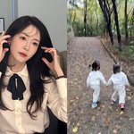 성유리, 3살 쌍둥이 딸 공개..똑같은 옷 입고 손잡은 <b>귀요미들</b>