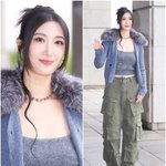 [T포토] 이재, '케데헌' <b>루미</b>의 첫 출근길 패션