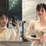 ‘공개 열애 1년’ 유병재 연인 안유정, 웨딩드레스 사진의 진실은...