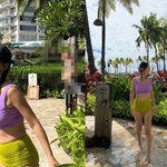 [댓글부탁해] ‘<b>문재완</b>’ 이지혜 하와이서 당당한 비키니 “뱃살 나와도...