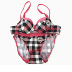 체크 <b>무늬</b> 속옷 귀여운데