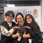 [댓글부탁해] 한지민, 안경 써도 예쁨주의보..박준면 응원차 뮤지컬...