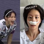 '안면마비 고백' 이현이, 안구 이어 <b>코뼈</b> 골절…입원에 부상 순간...