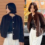 기은세, 벌써 퍼 <b>재킷</b>! 발 빠른 패셔니스타의 가을 럭셔리 데일리...