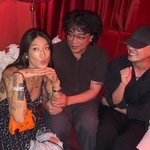 유아인, 웃음 가득한 근황..봉준호 감독X<b>페기</b>구와 파티[SC이슈]