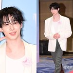 술파티 논란 속…변우석, '핑크<b>리본</b> 착용' 개념 행보 [엑's 이슈]