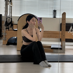 노윤서, <b>브라</b>톱+레깅스 완벽핏…필라테스 인증샷 화제[스타샷]