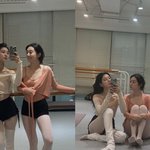 수지, 동갑내기 배우와 '발레 타임'…혜리도 "취발러" 응원