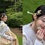 [모두드루와] 장원영, '인형 비주얼'로 한복 완벽 소화...'현대판...