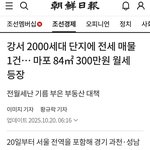 <b>전월세</b>  품귀에 월세 개폭등