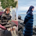 '최정훈' 한지민, 벌써 <b>롱패딩</b> 꺼내입고.."가을아 가지마