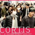 <b>코르티</b>스 '멋진 모습으로 입국' [영상]