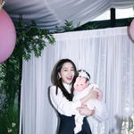 '이병헌' 이민정, '엄마 아빠 쏙 닮은' 딸 <b>서이</b> 100일 사진...