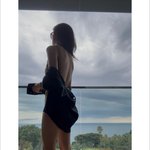 박하선, 등 파격 노출 수영복 자태…탄탄 보디라인 [<b>N샷</b>]