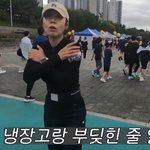 [댓글부탁해] <b>정선희</b>, 마라톤 대회서 남성과 충돌에 당황 "근육...