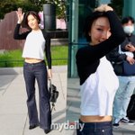 화사, 인생 첫 40kg대 자랑할 만...'과감히 선택한 크롭티'...