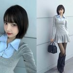 레드벨벳 조이, 크러쉬 <b>단발병</b>' 유발하는 미모…한 줌 '개미허리'...