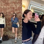 제시카, 크리스탈 31살 생일에 <b>다정</b>한 자매.."내 강아지"