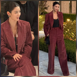 김유정, ‘소녀’ 지우고 ‘<b>여인</b>’ 입었다…버건디 슈트로 완성한 성숙美