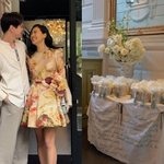 '<b>지방시</b>' 후계자정다혜, 한국적 결혼식 답례품…"보자기+노리개...